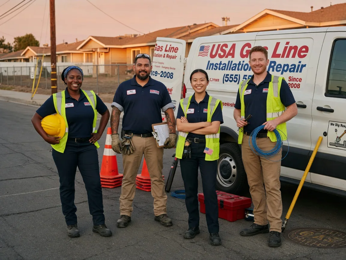 Gas Line Installation company in Mcclusky, ND